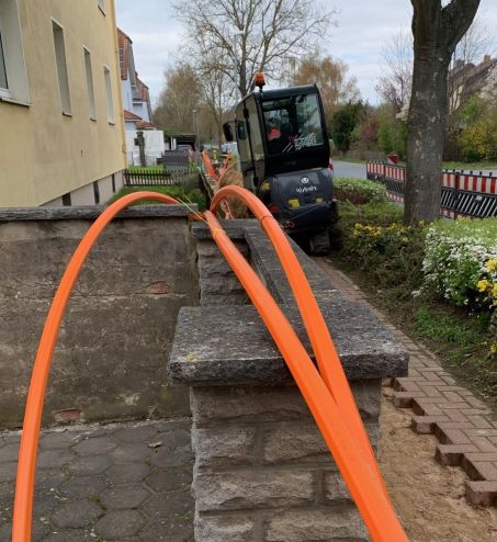 Glasfaser infrastruktur